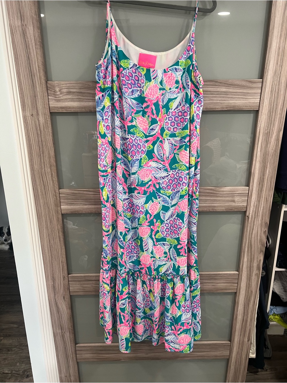 Lilly Pulitzer Multicolor Floral Print Dress